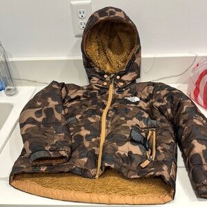 The North Face Camouflage Puffer Jacket